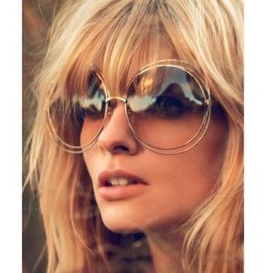 Chloe Carlina round Sunglasses